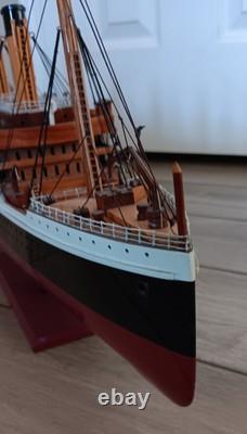 31 RMS Titanic Wooden Ship Model RMS Titanic Model Ship