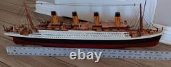31 RMS Titanic Wooden Ship Model RMS Titanic Model Ship