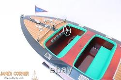 32 CHRIS CRAFT TRIPLE COCKPIT Model Boat 81cm High quality wooden model ship