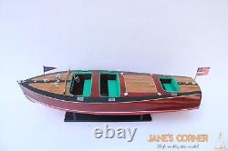 32 CHRIS CRAFT TRIPLE COCKPIT Model Boat 81cm High quality wooden model ship