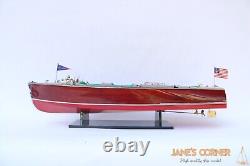 32 CHRIS CRAFT TRIPLE COCKPIT Model Boat 81cm High quality wooden model ship