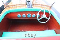 32 CHRIS CRAFT TRIPLE COCKPIT Model Boat 81cm High quality wooden model ship