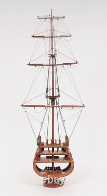 34 Brown Boat Model Sculpture