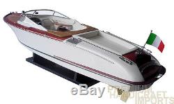 34 Riva Gucci Display Wooden Model Boat