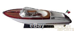 34 Riva Gucci Display Wooden Model Boat