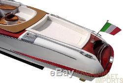 34 Riva Gucci Display Wooden Model Boat