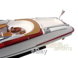 34 Riva Gucci Display Wooden Model Boat
