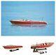 35-inch Vintage Speed Boat Model With Remote Control Motor 1960 Riva Aquarama