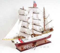 36 Inch US. Coast Guard Eagle E. E. Wooden Wood Boat Model Replica New