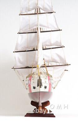 36 Inch US. Coast Guard Eagle E. E. Wooden Wood Boat Model Replica New