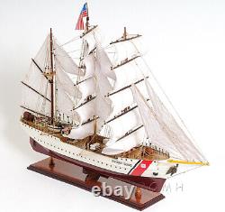 36 Inch US. Coast Guard Eagle E. E. Wooden Wood Boat Model Replica New