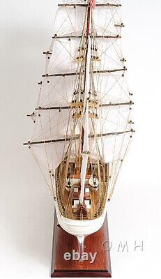 36 Inch US. Coast Guard Eagle E. E. Wooden Wood Boat Model Replica New