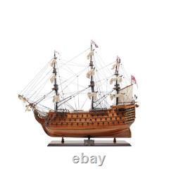 36 Wood Brown Solid Wood Hand Painted HMS Victory Exclusive Edition Model Boat