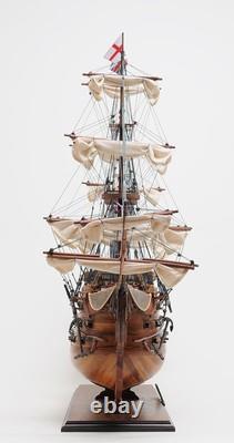 36 Wood Brown Solid Wood Hand Painted HMS Victory Exclusive Edition Model Boat
