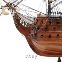 36 Wood Brown Solid Wood Hand Painted HMS Victory Exclusive Edition Model Boat