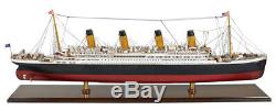 36 Wood Titanic Ship Nautical Boat Museum Display Home Decor Authentic Models