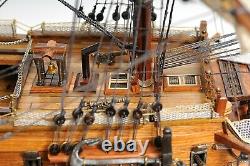 37 Inch SHIP MODEL HMS VICTORY Wood Replica Nautical Decor Display Collectible