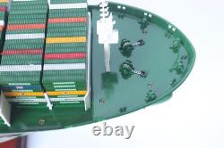 39.4 EVERGREEN Model Ship with light 103cm Cargo ship Model Best Quality