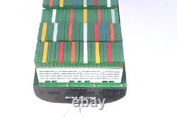 39.4 EVERGREEN Model Ship with light 103cm Cargo ship Model Best Quality