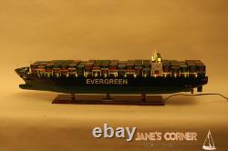 39.4 EVERGREEN Model Ship with light 103cm Cargo ship Model Best Quality