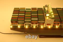 39.4 EVERGREEN Model Ship with light 103cm Cargo ship Model Best Quality