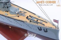 40.2 HMS INVINCIBLE 1907 warship model (WWI) Model boat high quality