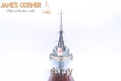 40.2 HMS INVINCIBLE 1907 warship model (WWI) Model boat high quality