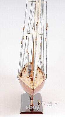 40 Inch Shamrock Yacht Wooden Wood Boat Replica New