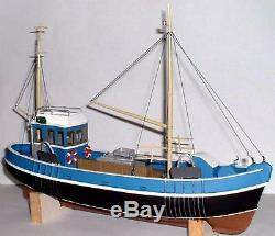 45ft Fishing Trawler Boat Ship O Scale 143 UNPAINTED Kit OM1a Langley Models