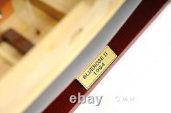47 Inch Bluenose II Painted L Wooden Wood Model Boat Replica Ship New