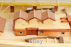47 Inch Bluenose II Painted L Wooden Wood Model Boat Replica Ship New