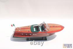 50cm Riva Ariston Model Boat Luxury Handmade Wooden Speedboat Replica 50cm Riva Ariston Model Boat Luxury Handmade Wooden Speedboat Replica