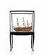 69 Wood Brown Solid Wood Hand Painted San Felipe Large Floor Display Model Boat
