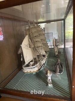 94 Year Old Sailing ship Tug Boat Lighthouse RARE Museum Quality See All Pics