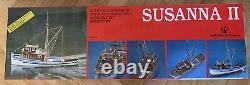 AEROPICCOLA SUSANNA II Launch wood model ship kit 134 Scale MIB