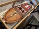 Aquarama 35-inch Boat Riva Wood Replica Model