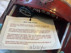 AQUARAMA 35-inch BOAT RIVA Wood Replica Model
