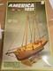 Arkit 1/60 Scale America 1851 Ref 211 Super Rare Classic Vintage Sail Boat Model