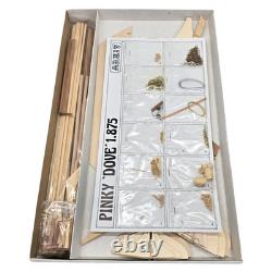 ARKIT #206 Dove Pinky 1875 Wooden 130 Scale Boat Model Kit Made in Spain NEW