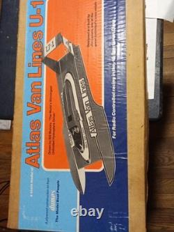 A Dumas Boat, Atlas Van Lines U-1 Kit 36 Long 16 Beam