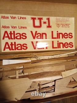 A Dumas Boat, Atlas Van Lines U-1 Kit 36 Long 16 Beam