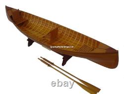 Adirondack Guide Boat Display Model 24 2ND DAY AIR SHIPPING INCLUDED