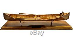 Adirondack Guide Boat Scale Model David Kavner