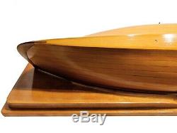 Adirondack Guide Boat Scale Model David Kavner