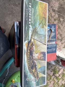 Aeropiccila Xebec Indiscret Boat Sail Ship 160 Scale Wood Model Kit Italy