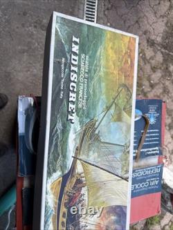 Aeropiccila Xebec Indiscret Boat Sail Ship 160 Scale Wood Model Kit Italy