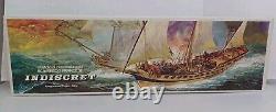 Aeropiccila Xebec Indiscret Boat Sailing Ship Wood Model Kit Italy 160 Scale
