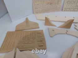 Aeropiccila Xebec Indiscret Boat Sailing Ship Wood Model Kit Italy 160 Scale
