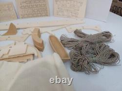 Aeropiccila Xebec Indiscret Boat Sailing Ship Wood Model Kit Italy 160 Scale