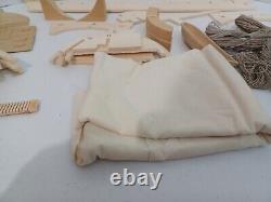 Aeropiccila Xebec Indiscret Boat Sailing Ship Wood Model Kit Italy 160 Scale